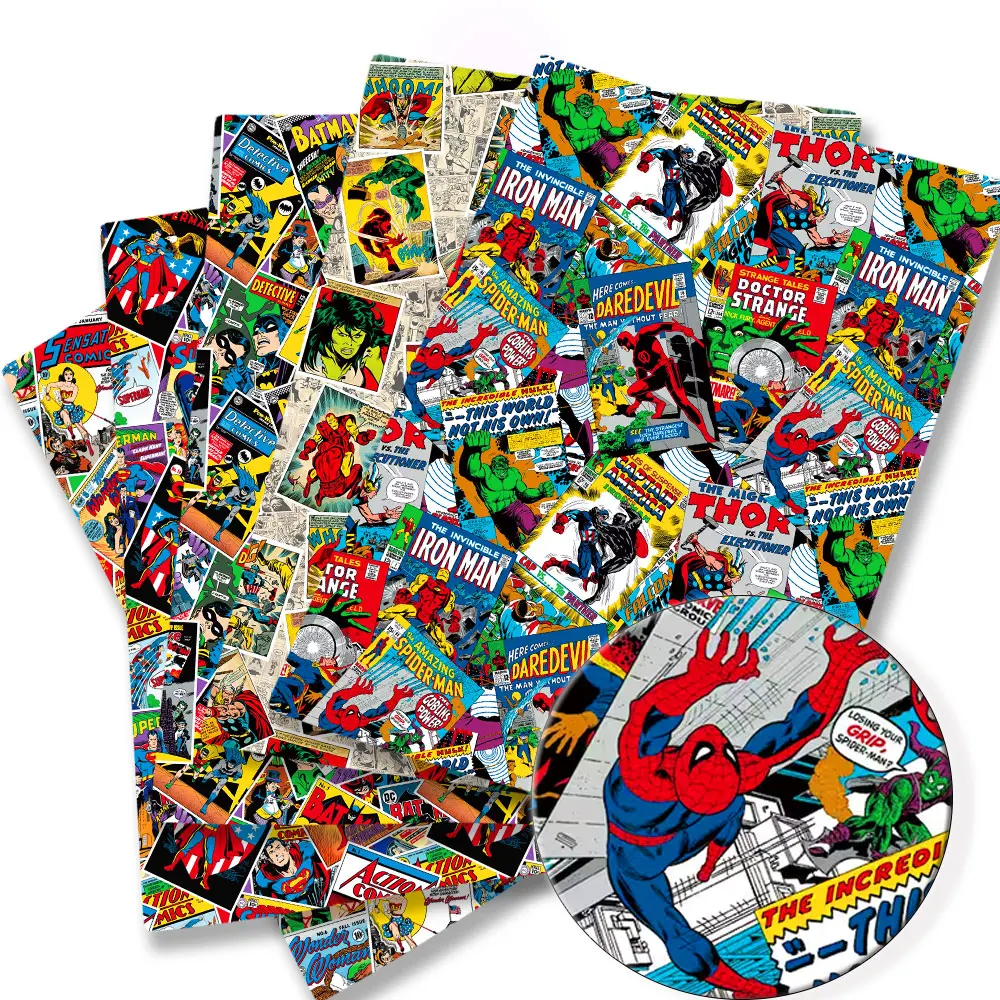 Baby Clothing Material - Disney Spider-Man fabric Hot DIY handmade