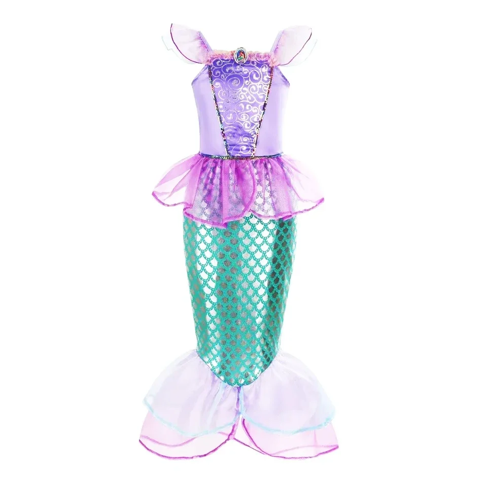 Mermaid Dress Girls Kids Cospl - огляд і ціна Baby Clothing Sizes