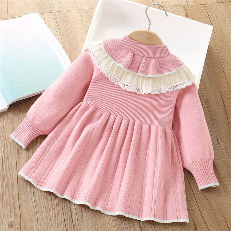 Baby Girls' Knitted Dress Chil - огляд і ціна Baby Clothing Jumper