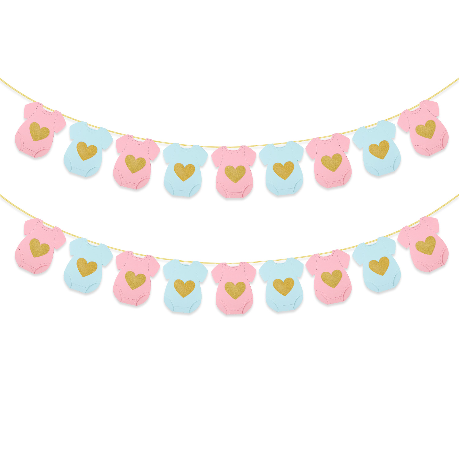 Baby Shower Paper Garland Shor - огляд і ціна Baby Clothing Rail