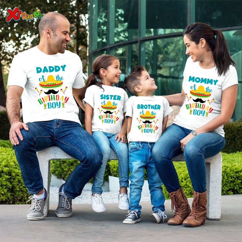 Girls T Shirt Birthday Family  - огляд і ціна Baby Clothing Hawaii