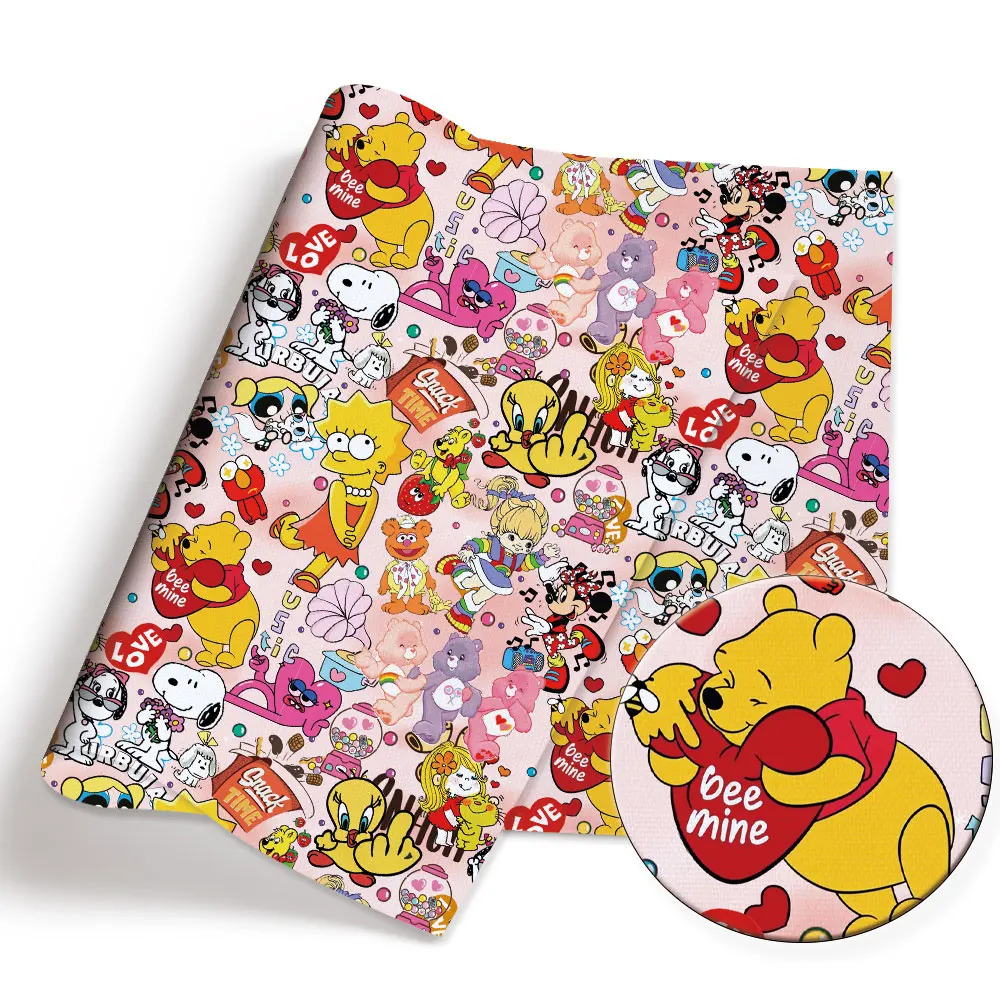 Polyester cotton Cartoon Fabri - огляд і ціна Baby Clothing Material