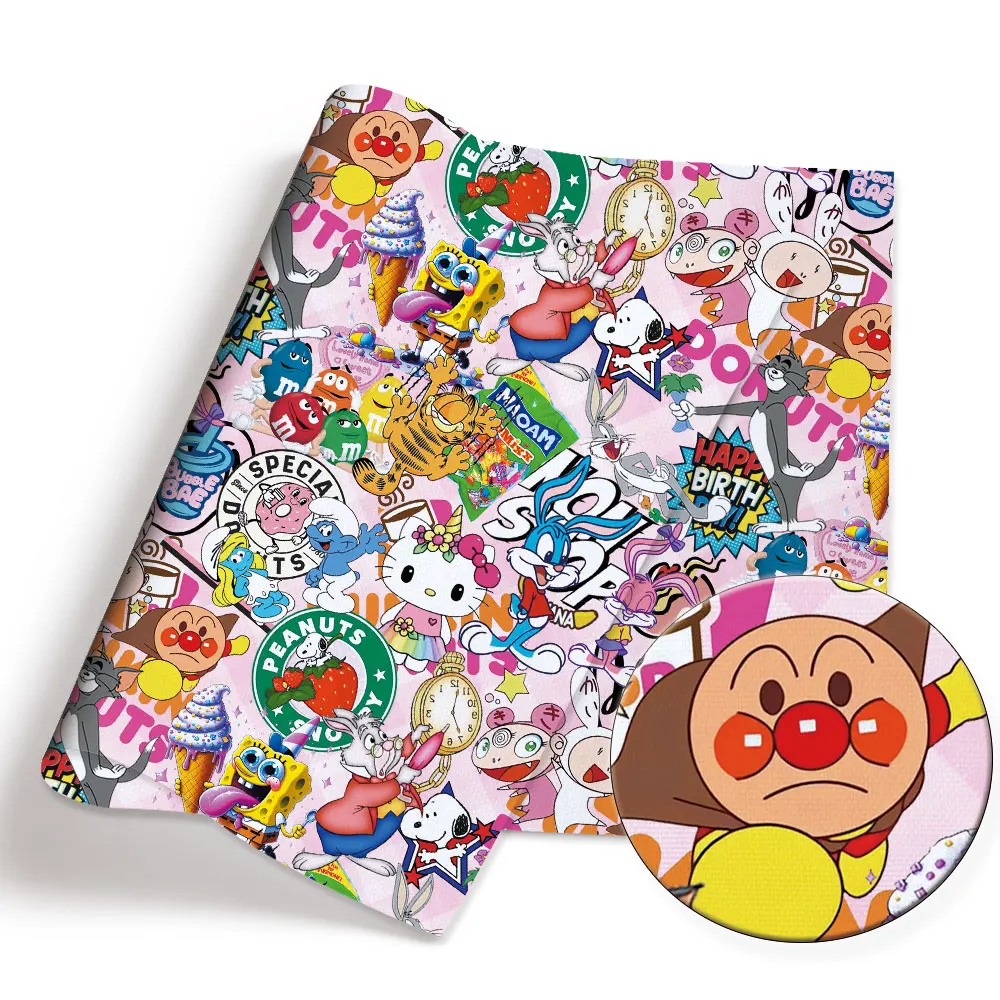 Polyester cotton Cartoon Fabri - огляд і ціна Baby Clothing Material