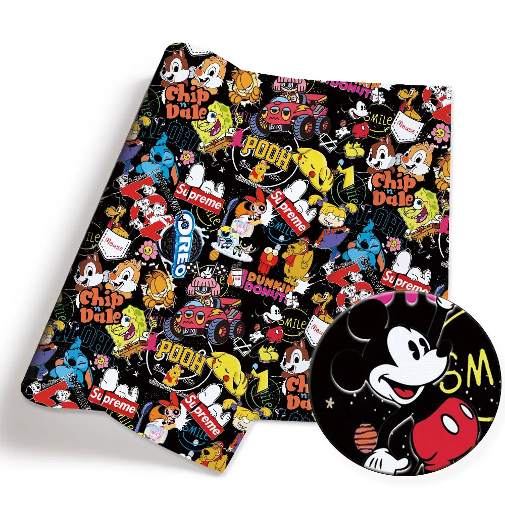 Polyester cotton Cartoon Fabri - огляд і ціна Baby Clothing Material