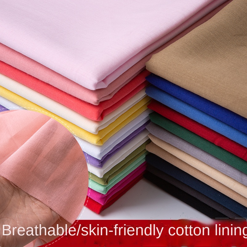 100% Cotton Lining Fabric 100x - огляд і ціна Baby Clothing Material