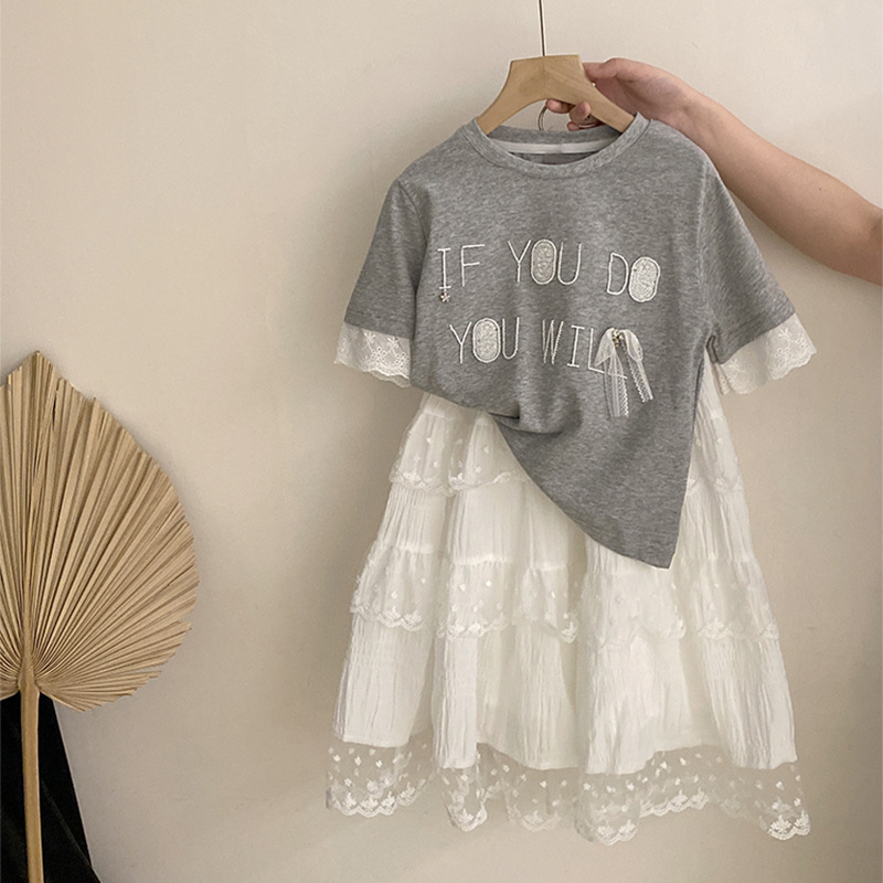 Girls Suit 2025 Summer New Chi - огляд і ціна Baby Clothing Yarn