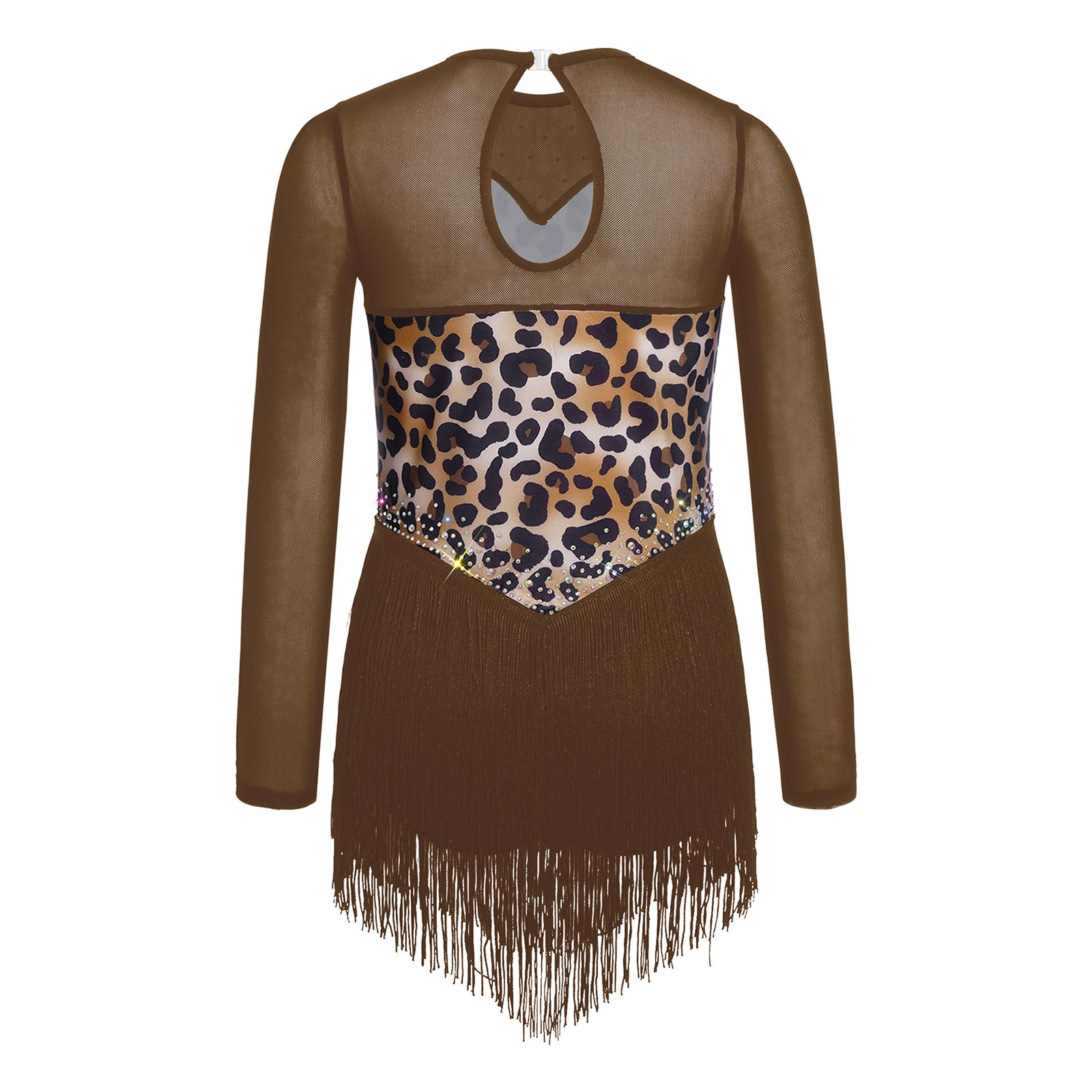 Girls Leopard Sheer Mesh Rhine - огляд і ціна Baby Clothing Sizes
