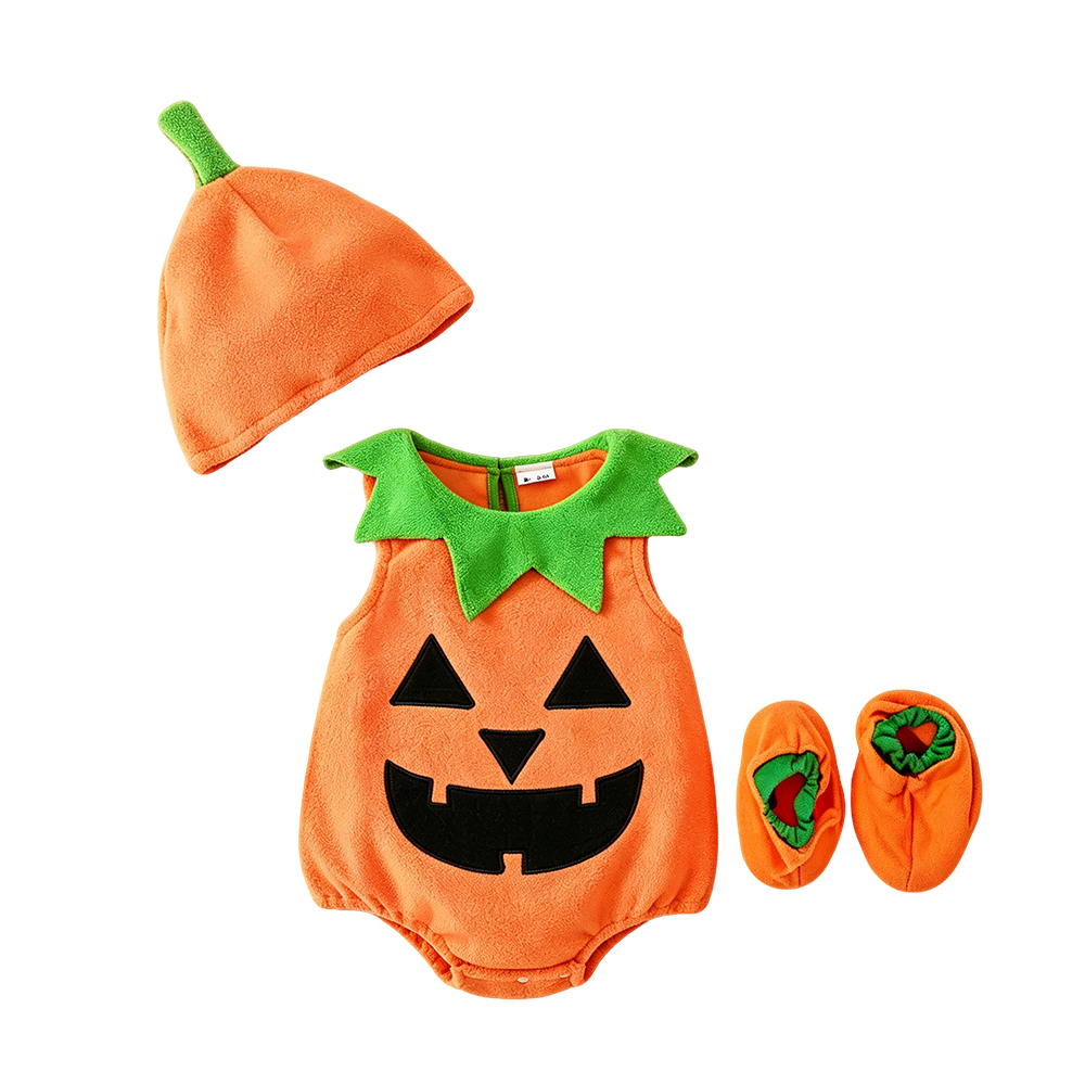 Cute Pumpkin Embroidery Baby R - огляд і ціна Baby Clothing Onesies