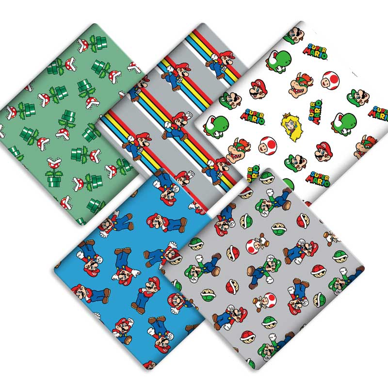 Polyester cotton Cartoon Fabri - огляд і ціна Baby Clothing Material