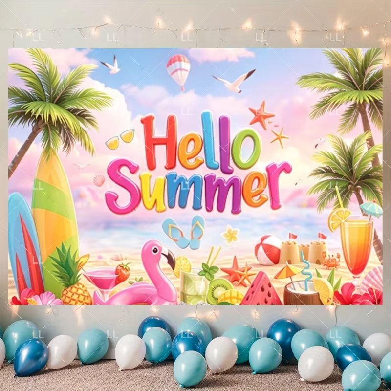 Summer Hawaii Beach Party Deco - огляд і ціна Baby Clothing Hawaii