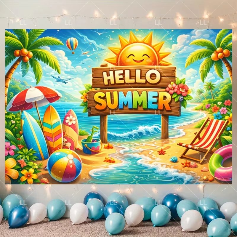 Summer Hawaii Beach Party Deco - огляд і ціна Baby Clothing Hawaii